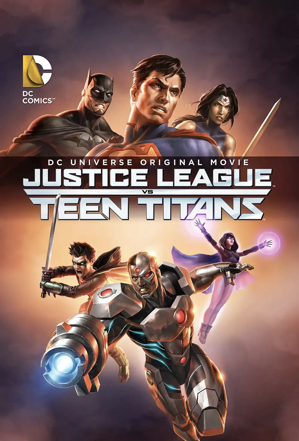 Liên Minh Công Lý Đấu Với Nhóm Teen Titans